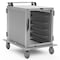 Lockwood Manufacturing Aluminum Meal Tray Delivery Cabinet With Clear Doors CA36-RR5-PT-CD-6PS - alternate 1